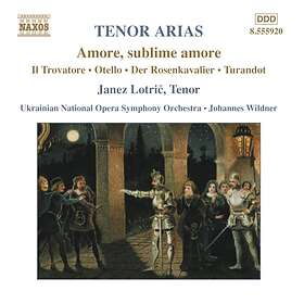 Giacomo Janez Lotric Tenor Opera Arias CD