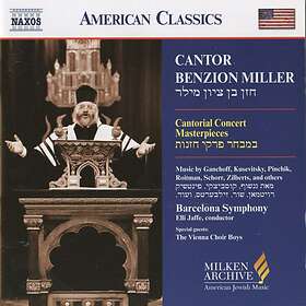 Vienna Boys Choir Benzion Miller Cantorial Concert Masterpieces CD