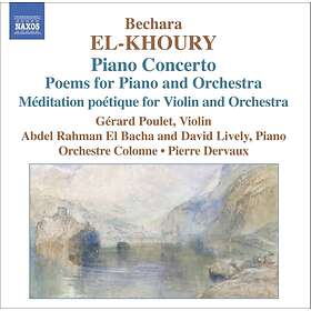 Bechara El-Khoury El-Khoury: Works for Piano and Orchestra CD