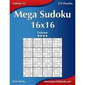 Mega Sudoku 16x16 Extreme Volume 33 276 Puzzles