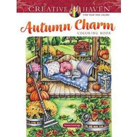 Creative Haven Autumn Charm Coloring Book