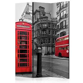 Arkiio Rumsavdelare London Icons 135x172 cm A3-PARAVENTtc0133