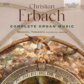 Manuel Tomadin Erbach: Complete Organ Music CD
