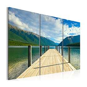 Arkiio Tavla A Pier On The Lake 120x80