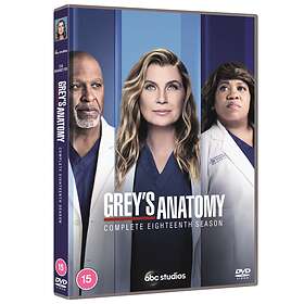 Grey's Anatomy Sesong 18 (UK-import) DVD