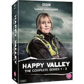 Happy Valley Sesong 1-3 (UK-import) DVD