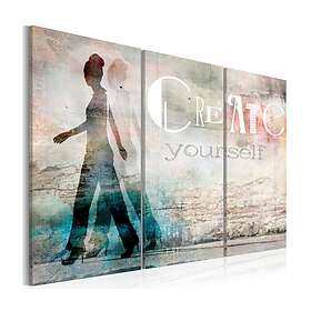 Arkiio Tavla Create yourself triptych 90x60