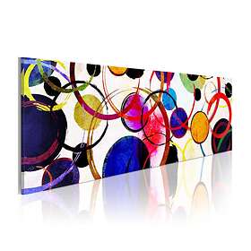 Arkiio Tavla Rainbow Circles 150x50 A3-N6248-DK150