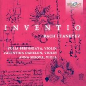 Yulia Berinskaya - Bach & Taneyev: Inventio CD