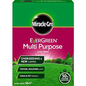 MiracleGro Evergreen Multi Purpose Lawn Seed 56m2