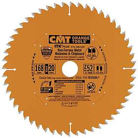CMT Circular Saw Blade For Alu Hw 168x1.8/1,2x20+16 Z56 Tcg Neg