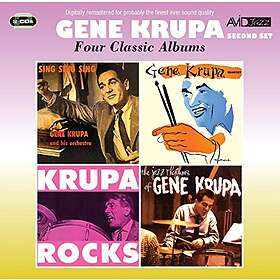 Gene Krupa Four Albums CD