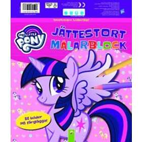 My little pony : jättestort målarblock