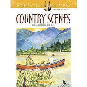 Creative Haven Country Scenes Coloring Book
