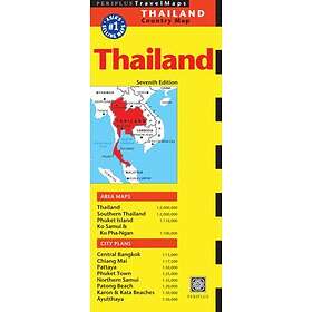 Thailand Travel Map Seventh Edition