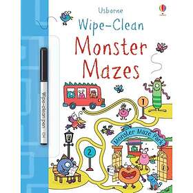 Wipe-Clean Monster Mazes