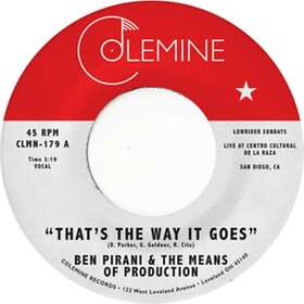 Ben Pirani That's The Way It Goes LP