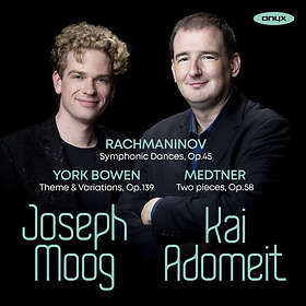 Sergey Rachmaninov Rachmaninoff: Symphonic Dances, Bowen, Theme & Variations, Medtner: Two For Pianos CD