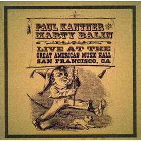 Paul Kantner Live At The Great American Music Hall San Francisco CA CD