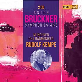 Munchner Philharmoniker Bruckner: Symphonies 4 & 5 CD