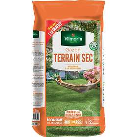 Vilmorin Graines de gazon Terrain Sec 5kg 200-300m²