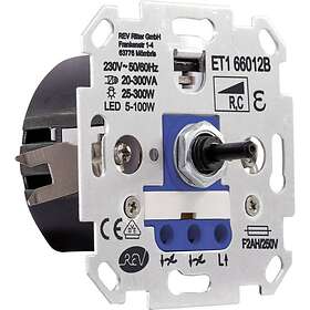 Teknik REV Insats Dimmer Vit, Blå 0399620006