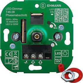 Ehmann T46 LED-dimmer framkant, 15-450 W