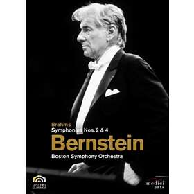 Brahms: Symphonies Nos 2 And 4 (Bernstein) DVD