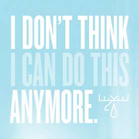 Blood I Don't Think Can Do This Anymore LP