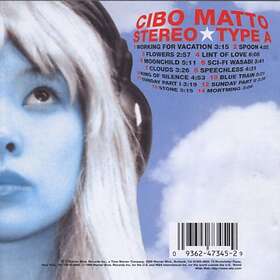 Cibo Matto Type A CD