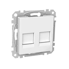 Schneider Electric Systimax Centrumplatta för 2 kopplingar