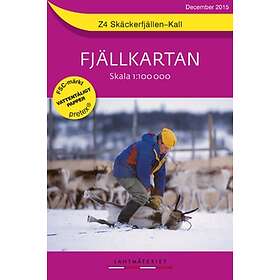 Z4 Skäckerfjällen-Kall Fjällkartan : 1:100000