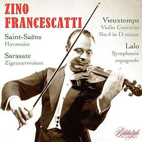 Zino Francescatti Plays Vieuxtemps/Lalo/Saint-Saëns/Sarasate CD