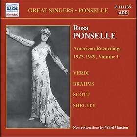 Cyril Scott Rosa Ponselle American Recordings 1923-29, Vol 1 CD