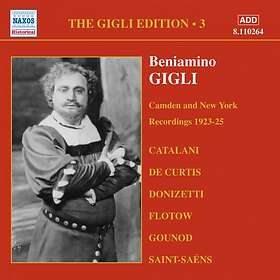 Gaetano Donizetti Gigli Edition, Vol 3 CD