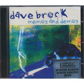 Dave Brock Memos And Demos CD