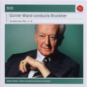 Anton Bruckner Bruckner: Symphonies 1-9 (Gunter Wand Collection) CD