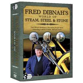 Demand DVD Fred Dibnah's World of Steam, Steel and Stone Triple Pack