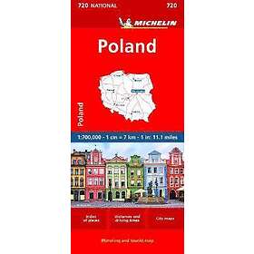 Michelin: Poland Michelin National Map 720