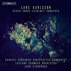 Lars Karlsson Band Karlsson: Seven Songs & Clarinet Concerto CD