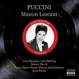 Jussi Björling Puccini: Manon Lescaut CD