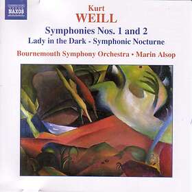 Marin Alsop, Bournemouth Symphony Orchestra Weill: Symphonies Nos 1 and 2; Suite Lady in the Dark CD