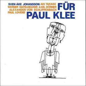 Sven-Åke Johansson & Alexander Von Schlippenbach Fur Paul Klee CD