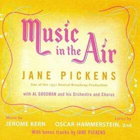 Jane Pickens Music In The Air CD