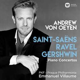 Andrew Von Oeyen Van Saint-Saëns, , Gershwin: Piano Concertos CD