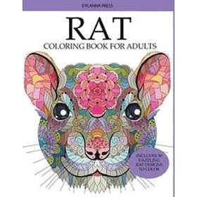 Dylanna Press: Rat Coloring Book for Adults