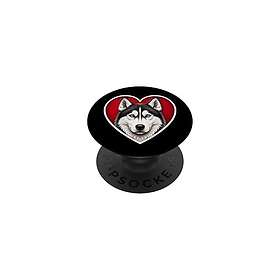 PopSockets Swappable PopGrip Siberian Husky A
