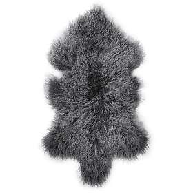 Skinnwille Fårskinnsfäll Shansi Grey Silvertop 95x55cm