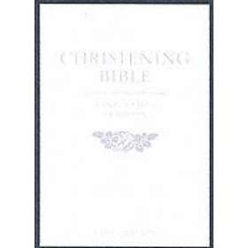 : HOLY BIBLE: King James Version (KJV) White Pocket Christening Edition