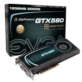 EVGA GeForce GTX 580 SC HDMI 2xDVI 1536MB